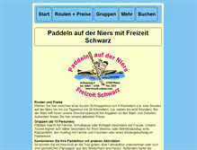 Tablet Screenshot of freizeit-schwarz.com